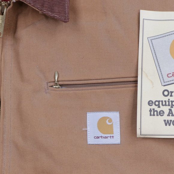 New Vintage 90s Carhartt Spell Out Detroit Jacket - Picture 3 of 6